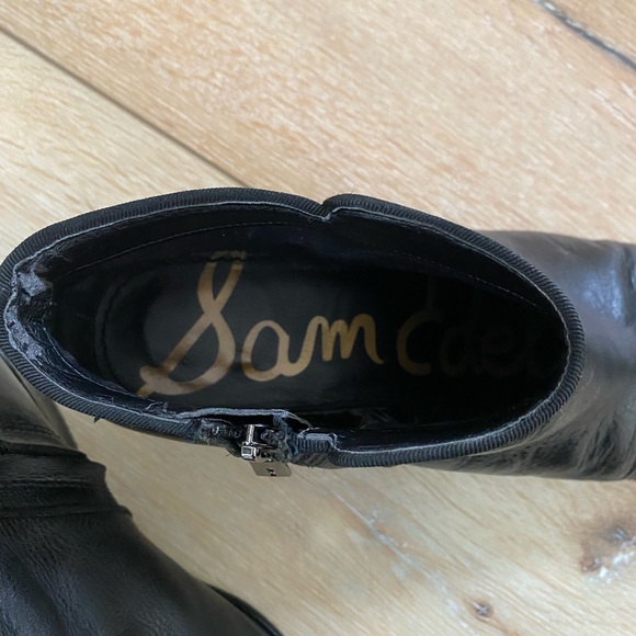 Sam Edelman Black Petty Booties sz 9 - Picture 5 of 6